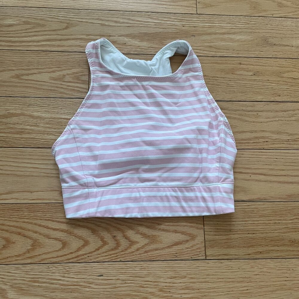 new balance x j crew sports bra crop top